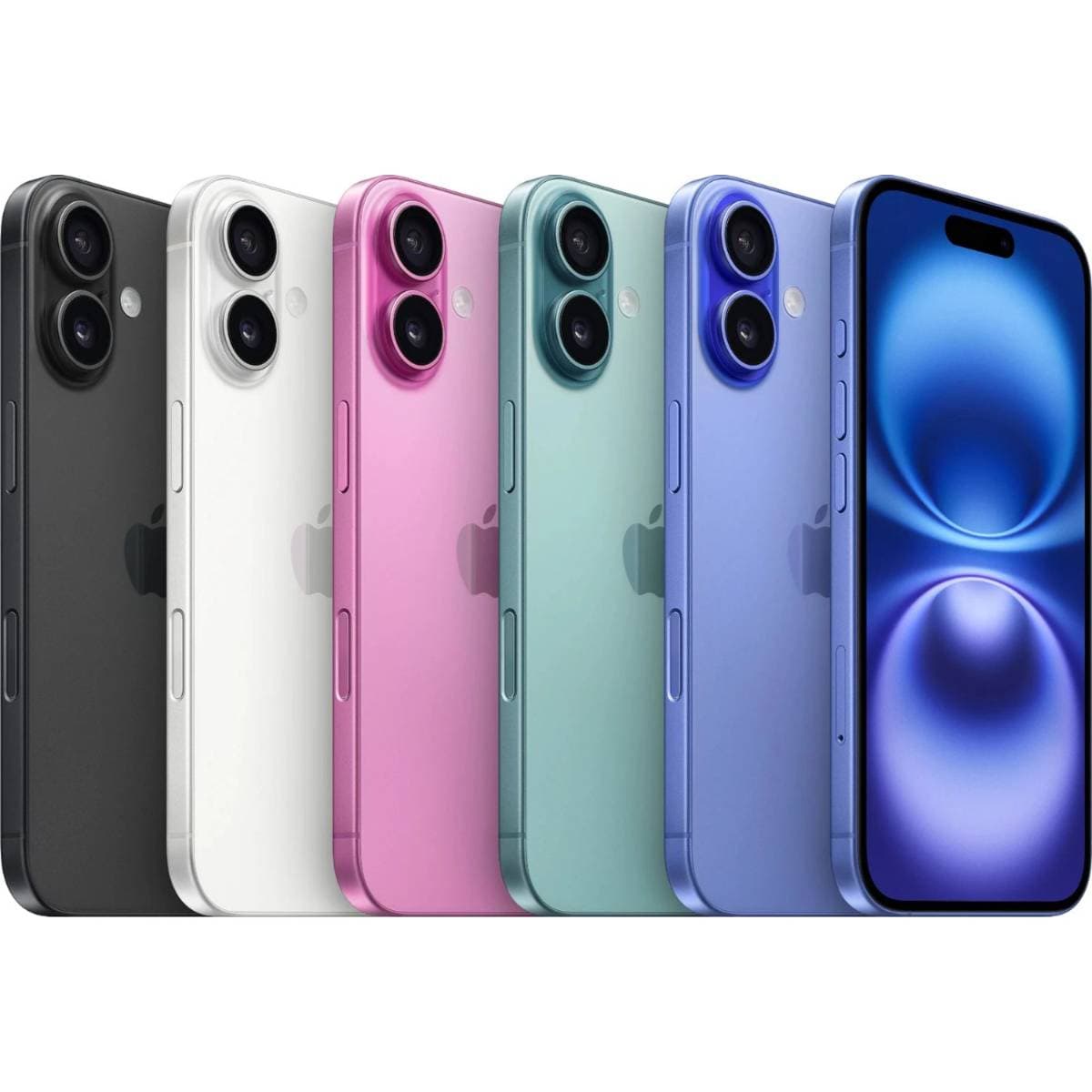 Apple iPhone 16 (128GB, Ultramarine) – 6.1-inch Super Retina XDR Display, A18 Chip, 48MP Dual Camera, 5G Smartphone, iOS thumbnail 6