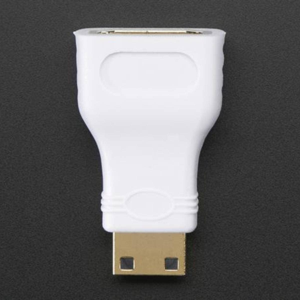 Official Raspberry Pi Mini HDMI Male to HDMI Female Adapter | HDMI Signal Converter | Compact Video Output Adapter thumbnail 4