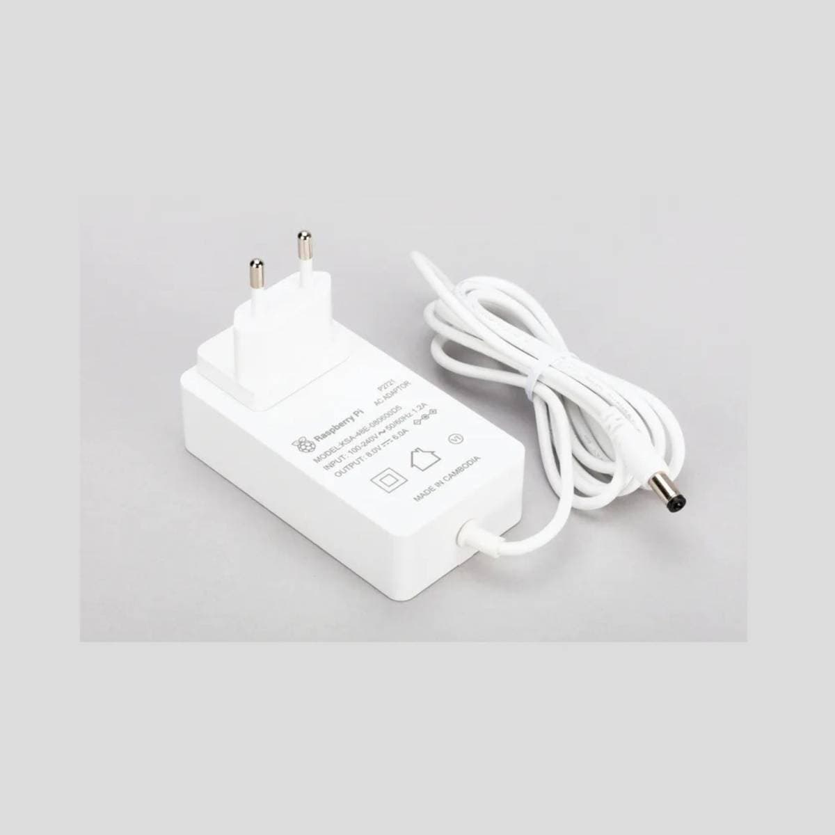 Official Raspberry Pi Build HAT Power Supply 48W | 8V 6A DC Adapter | High-Power PSU for LEGO Robotics & Raspberry Pi Projects thumbnail 4