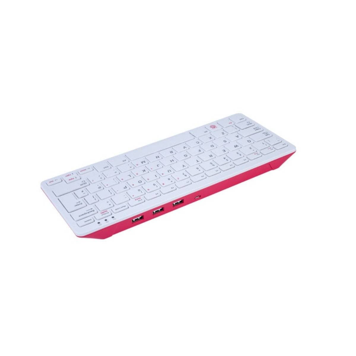Official Raspberry Pi Keyboard Black Grey Wired USB Keyboard with 3 USB Hub Ports Compact 78 Key US Layout for Raspberry Pi PC and Development Use thumbnail 5