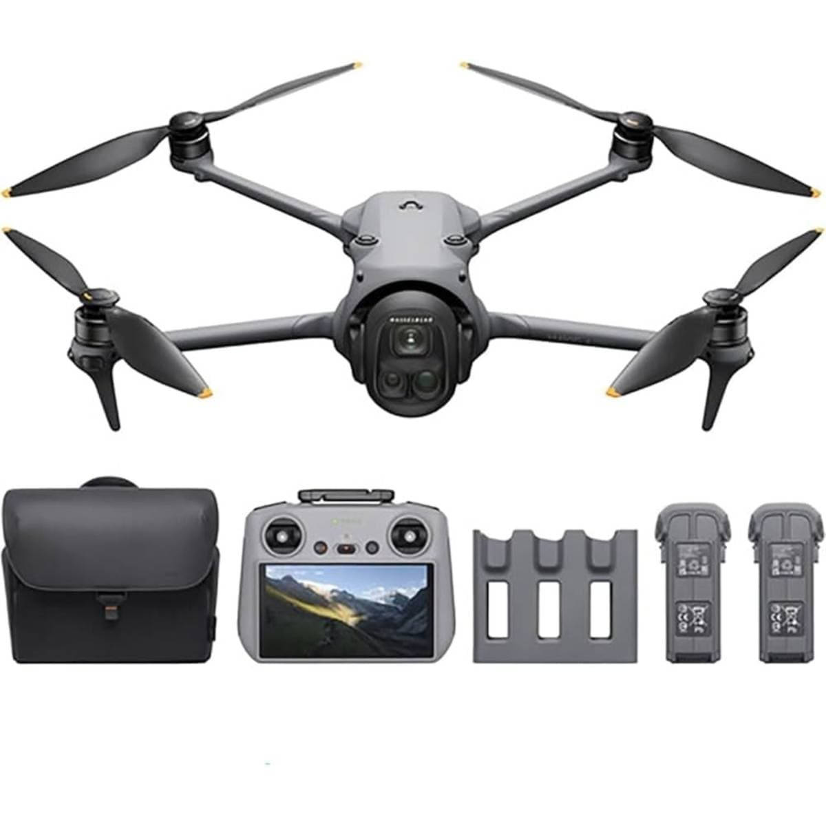 DJI Mavic 4 Pro Triple Camera Drone with 100MP Hasselblad Camera, 6K HDR Video, 0.1-Lux Night Vision, 51 Min Flight Time, 30km HD Transmission, 360° Infinity Gimbal & Omnidirectional Obstacle Sensing