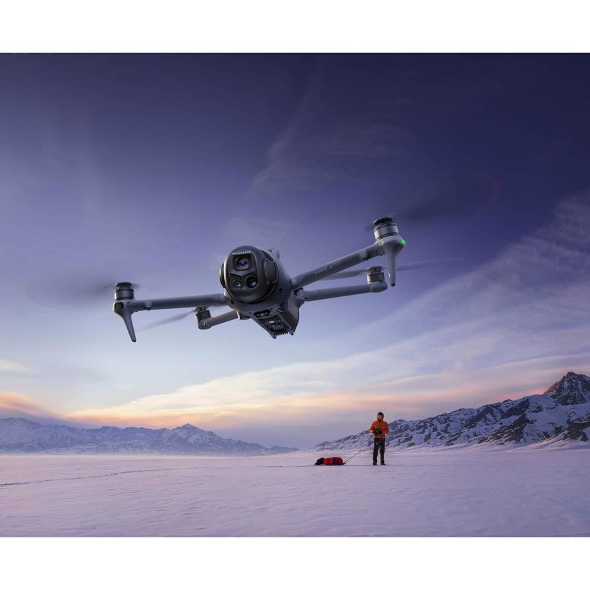 DJI Mavic 4 Pro Triple Camera Drone with 100MP Hasselblad Camera, 6K HDR Video, 0.1-Lux Night Vision, 51 Min Flight Time, 30km HD Transmission, 360° Infinity Gimbal & Omnidirectional Obstacle Sensing (Fly More Combo) thumbnail 5