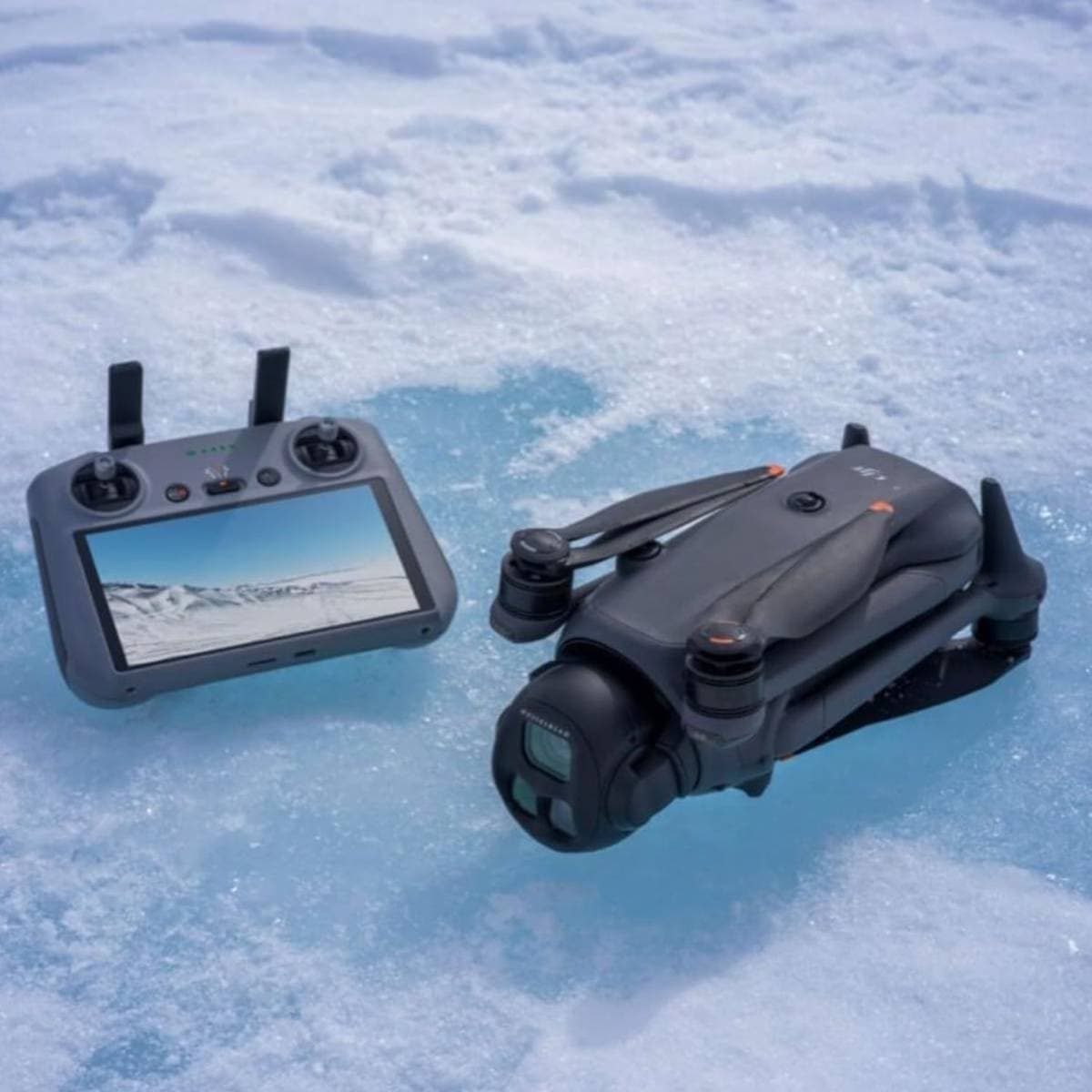 DJI Mavic 4 Pro Triple Camera Drone with 100MP Hasselblad Camera, 6K HDR Video, 0.1-Lux Night Vision, 51 Min Flight Time, 30km HD Transmission, 360° Infinity Gimbal & Omnidirectional Obstacle Sensing (Fly More Combo) thumbnail 4