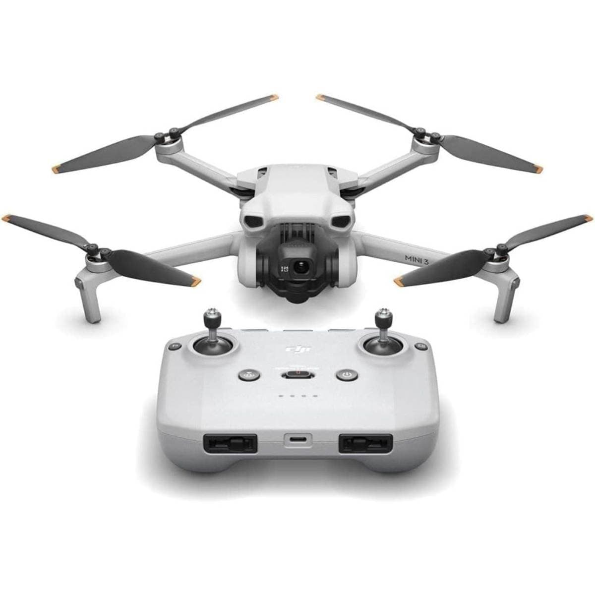 DJI Mini 3 Drone with 4K HDR Camera, 12MP Photos, 38 Min Flight Time, 10km O2 Transmission, Ultra Lightweight 249g Design, 3-Axis Gimbal with Vertical Shooting for Travel and Content Creation