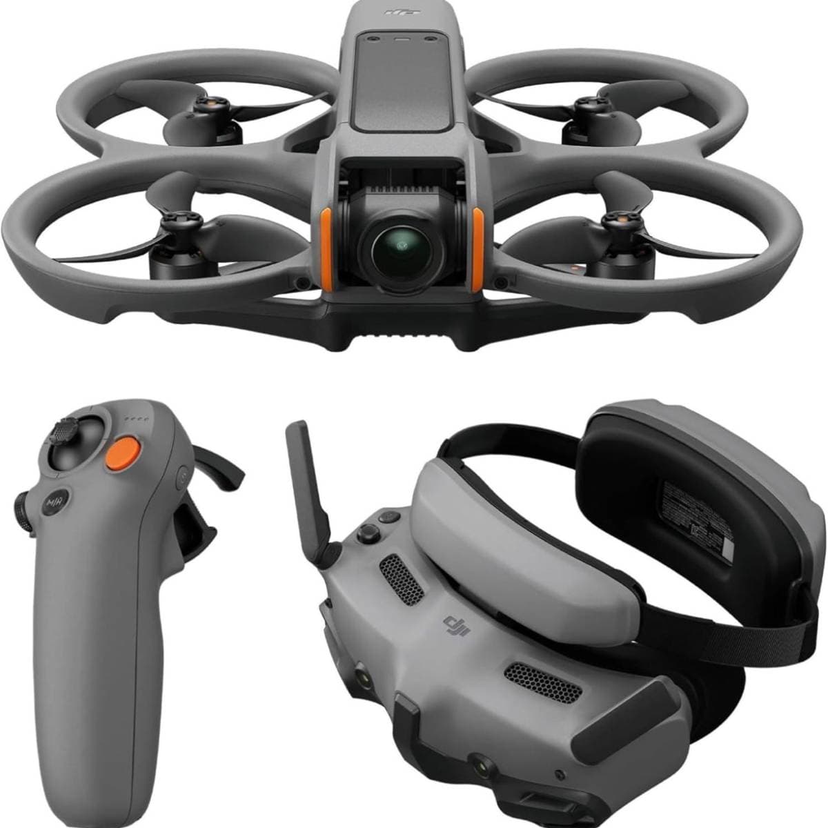 DJI Avata 2 FPV Drone with 4K HDR Camera, 155° Ultra-Wide FOV, 23 Min Flight Time, O4 Transmission, Built-in Propeller Guard, Easy ACRO, Motion Control and Immersive FPV Experience