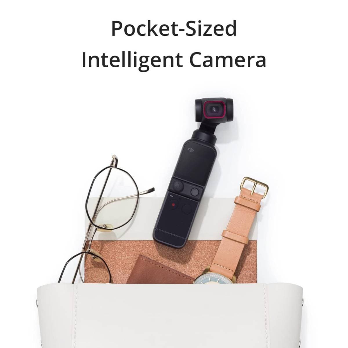 DJI Pocket 2 Handheld Gimbal Camera with 1/1.7 Inch CMOS Sensor, 4K 60fps Video, 3-Axis Stabilization, AI ActiveTrack, Wide-Angle Lens, Compact Pocket-Sized Design for Vlogging, Travel, and Content Creation  thumbnail 3