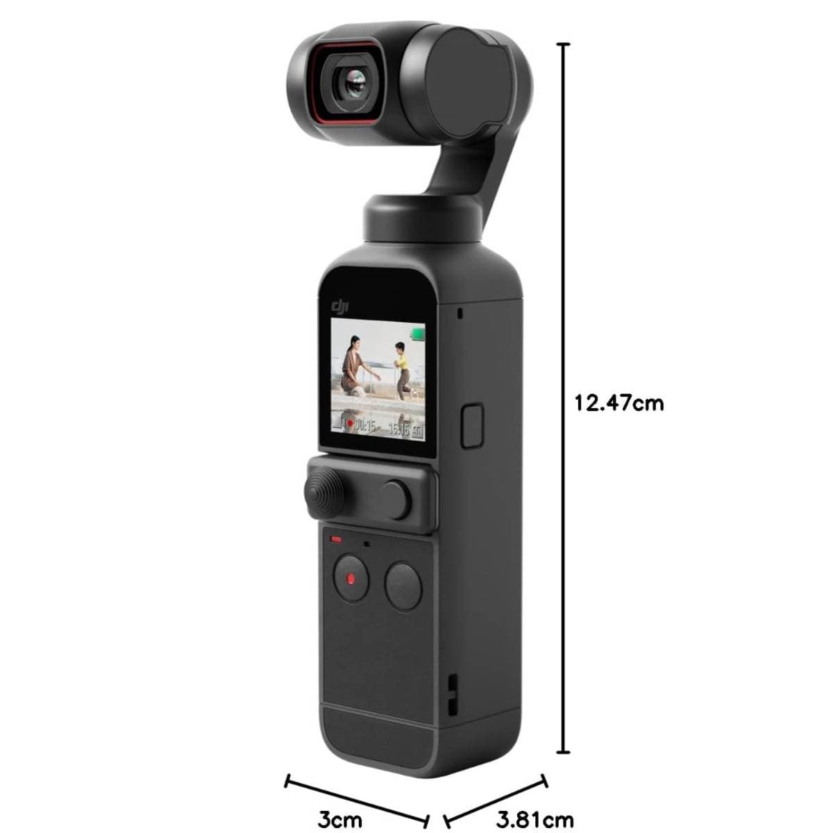 DJI Pocket 2 Handheld Gimbal Camera with 1/1.7 Inch CMOS Sensor, 4K 60fps Video, 3-Axis Stabilization, AI ActiveTrack, Wide-Angle Lens, Compact Pocket-Sized Design for Vlogging, Travel, and Content Creation  thumbnail 6