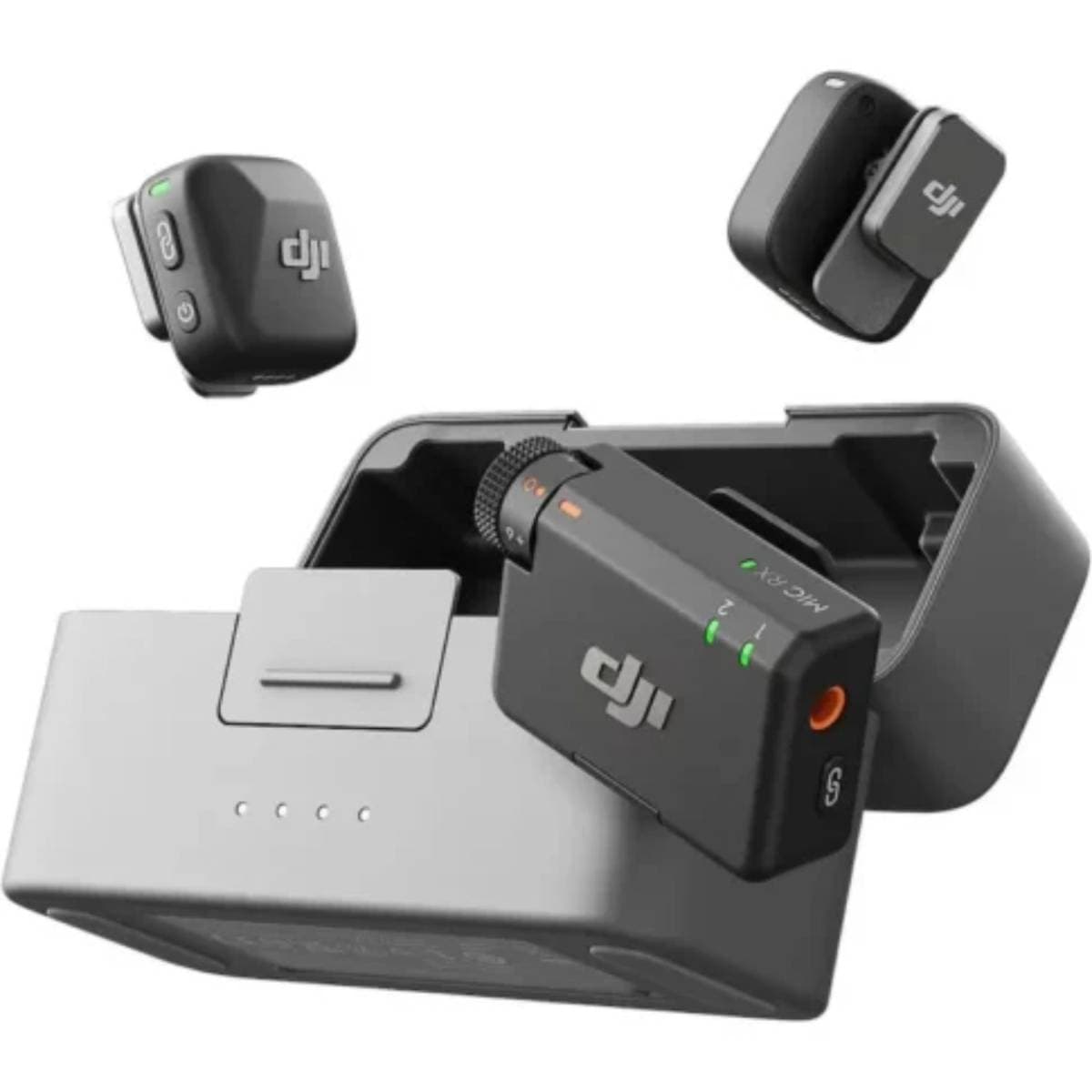 DJI Mic Mini Wireless Microphone System with Compact Lightweight Design, Stable Audio Transmission, Noise Reduction, Long Battery Life and Easy Plug and Play Setup for Vlogging, Interviews and Content Creation