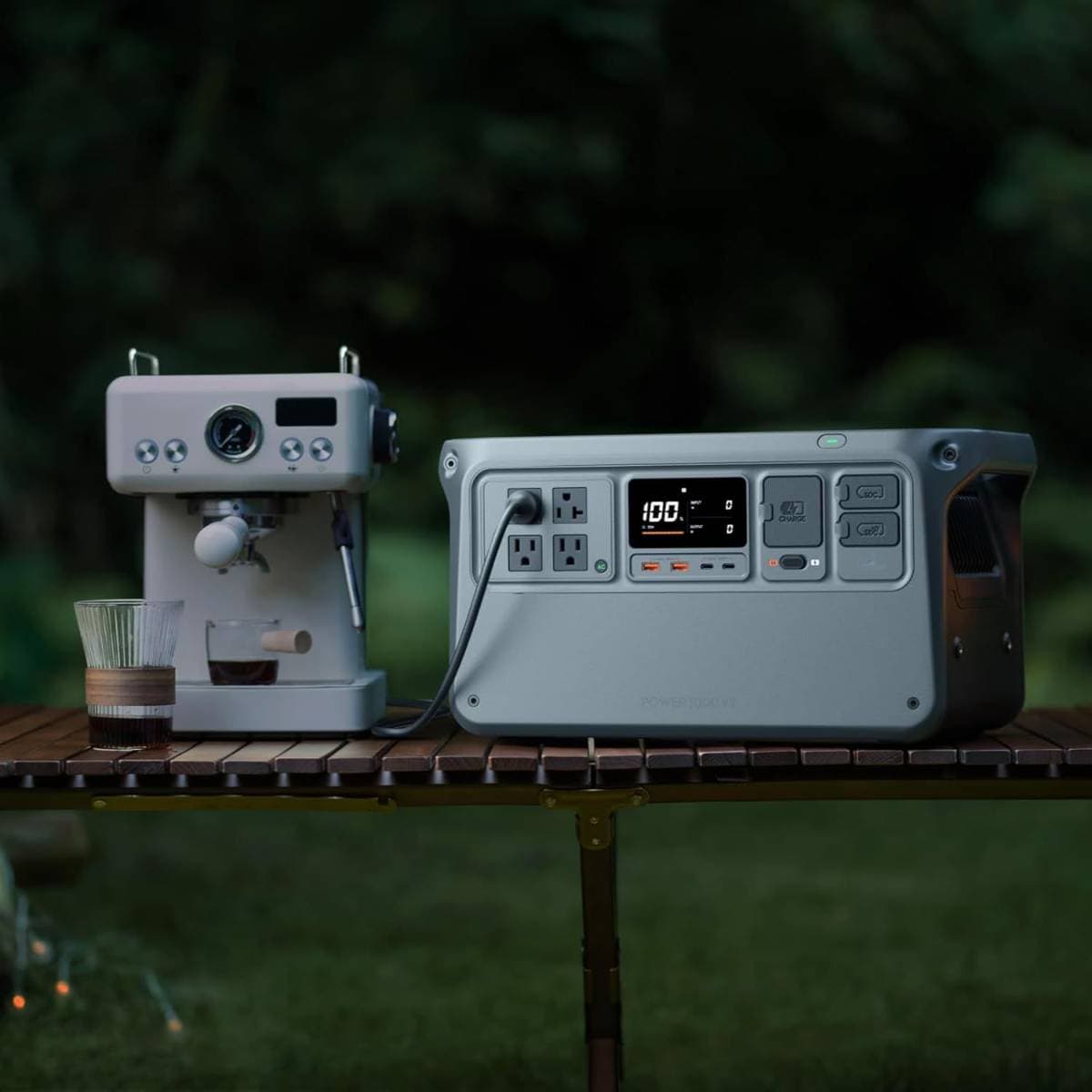 DJI Power 1000 V2 Portable Power Station – 1024 Wh High‑Capacity Battery with 2600 W Continuous Output, Fast Charging, Multiple Port Outputs, Solar/Car/Grid Compatible ,(Best Price In India) thumbnail 6