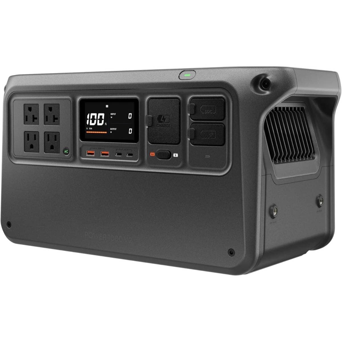 DJI Power 1000 V2 Portable Power Station – 1024 Wh High‑Capacity Battery with 2600 W Continuous Output, Fast Charging, Multiple Port Outputs, Solar/Car/Grid Compatible ,(Best Price In India) thumbnail 1