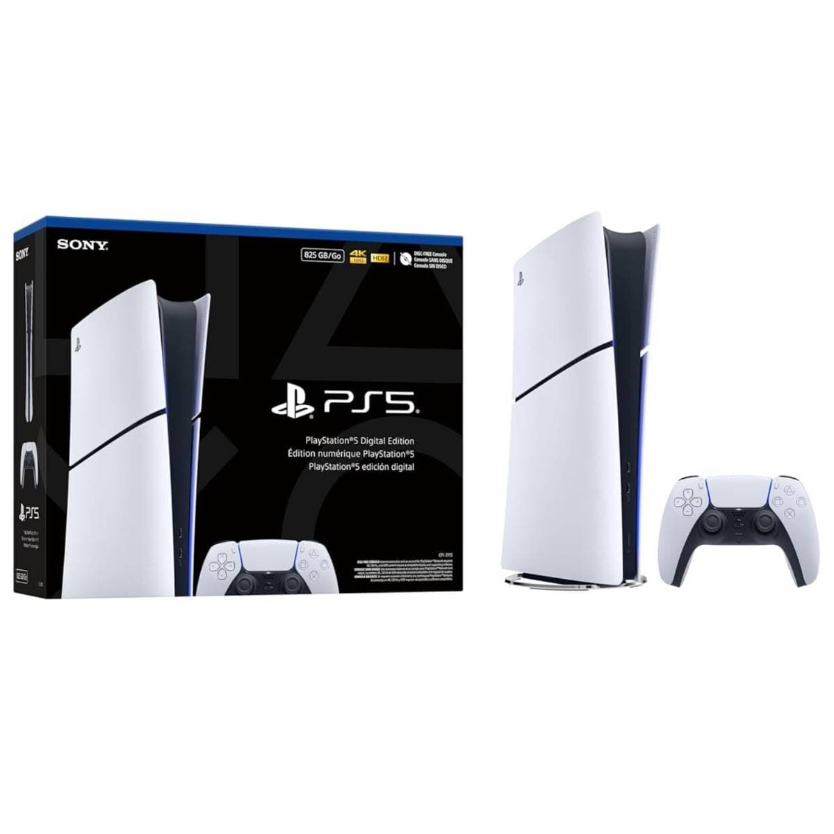 Buy Sony PlayStation 5 Digital Edition 825GB SSD Console Price in India | PS5 All Digital Gaming Console 4K 120FPS – Globlekart thumbnail 3