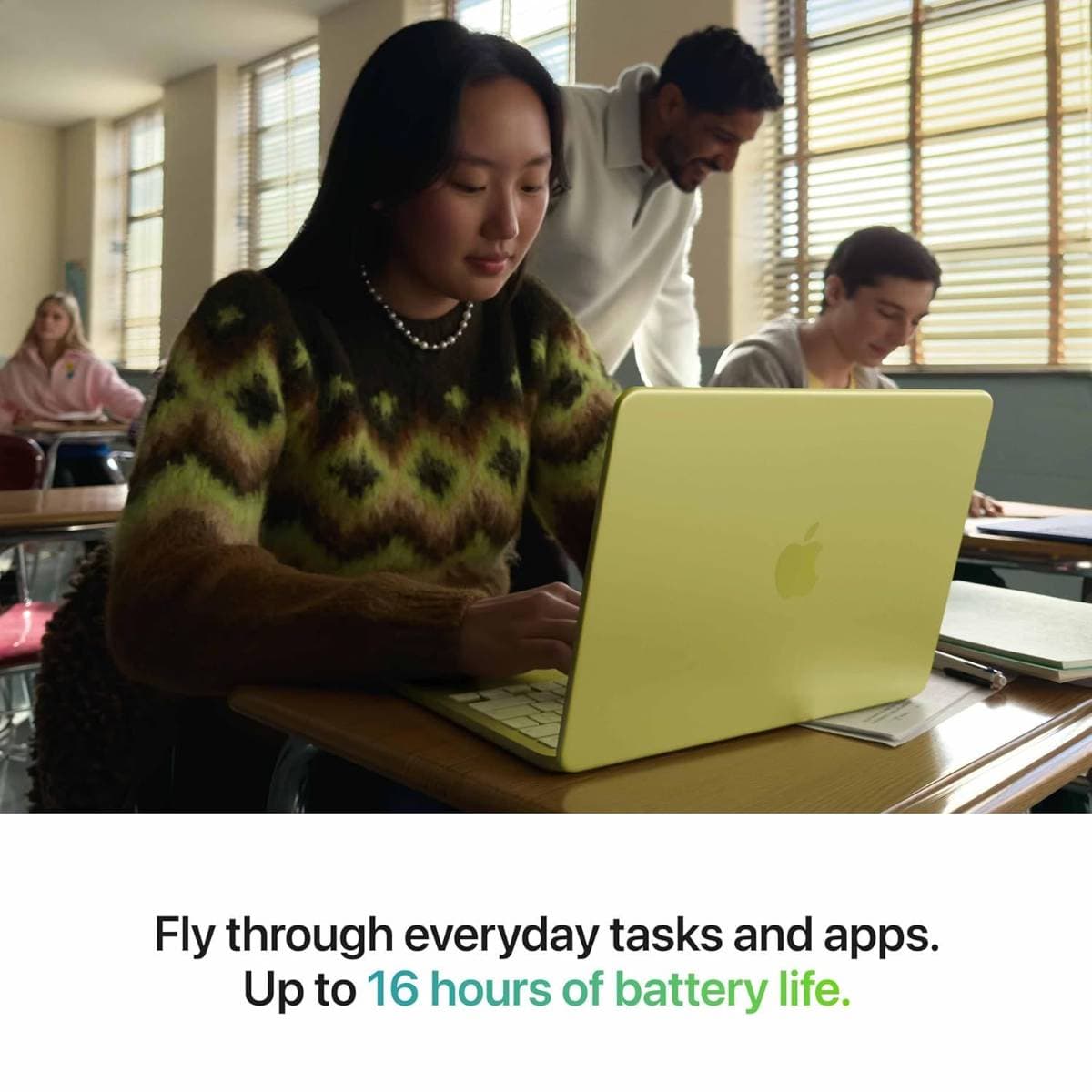 Apple MacBook Neo A18 Pro Chip Thin and Light Laptop with 13 Inch Liquid Retina Display 8GB RAM 256GB SSD Sleek Blush Finish and Advanced Performance Pink Color (Best Price In India) () thumbnail 2