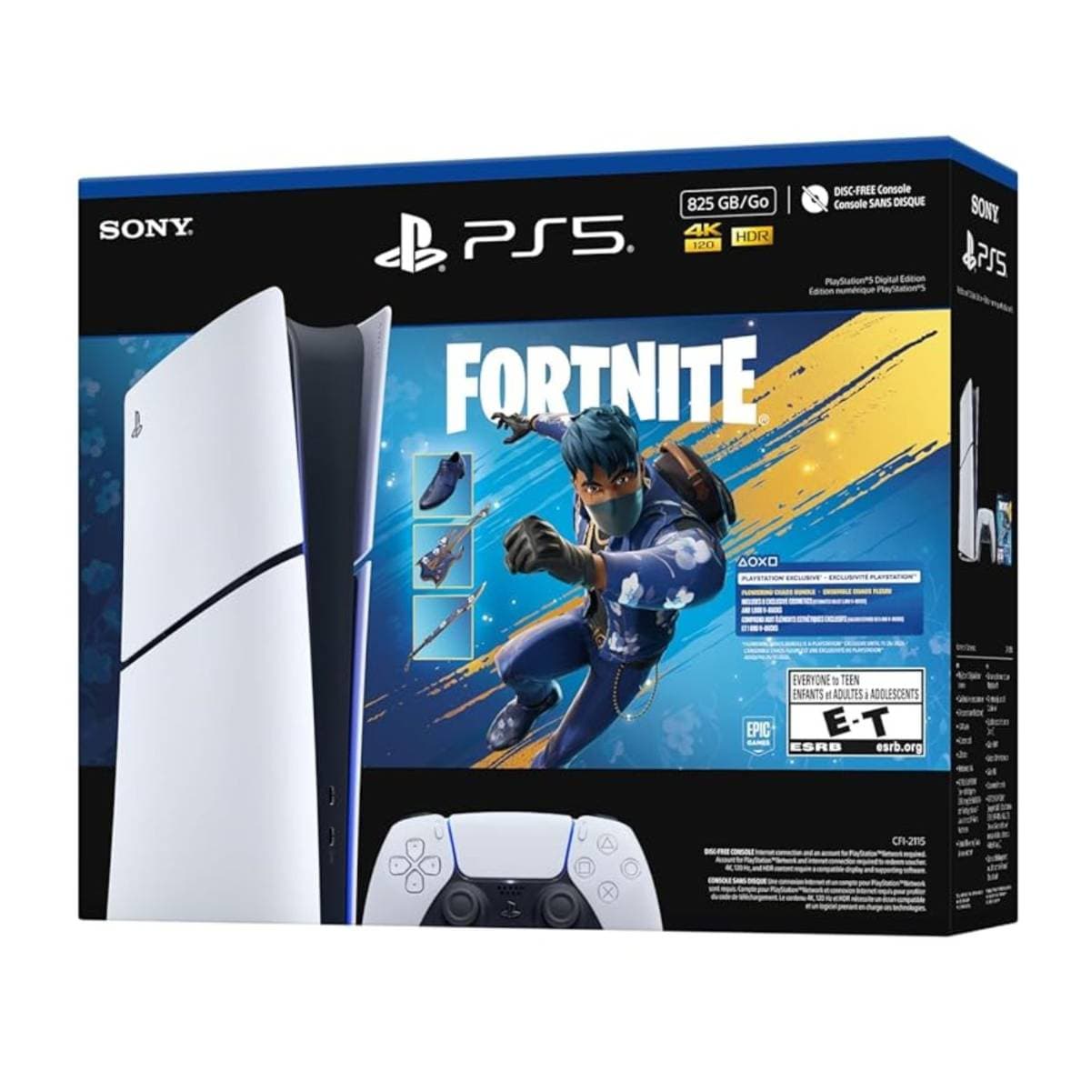Buy Sony PlayStation 5 Digital Edition Fortnite Flowering Chaos Bundle 825GB Price in India | PS5 Digital Console with Fortnite Pack – Globlekart thumbnail 2