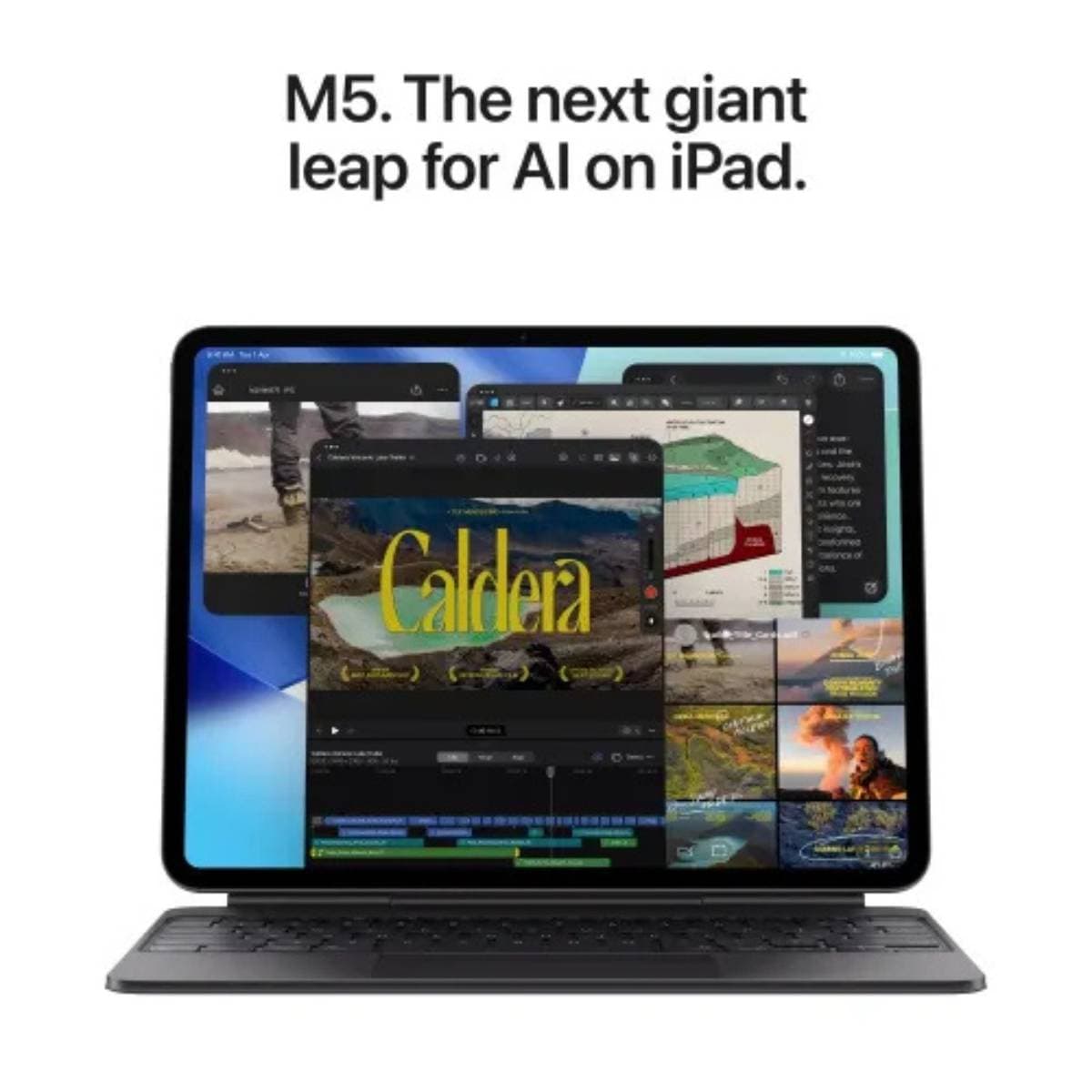Apple iPad Pro 11‑inch (M5) 256GB Wi‑Fi + Cellular Standard Glass Ultra Retina XDR Display Silver thumbnail 3