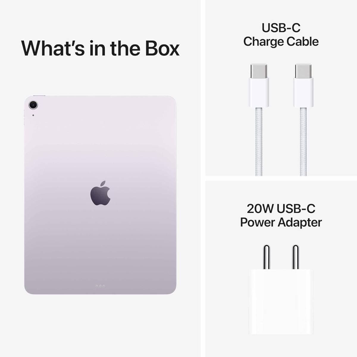 Apple iPad Air M4 13‑inch Wi‑Fi 128GB Purple – Ultra‑Fast M4 Chip, Liquid Retina Display, iPadOS 26, Apple Pencil Support (Best Price In India) thumbnail 6