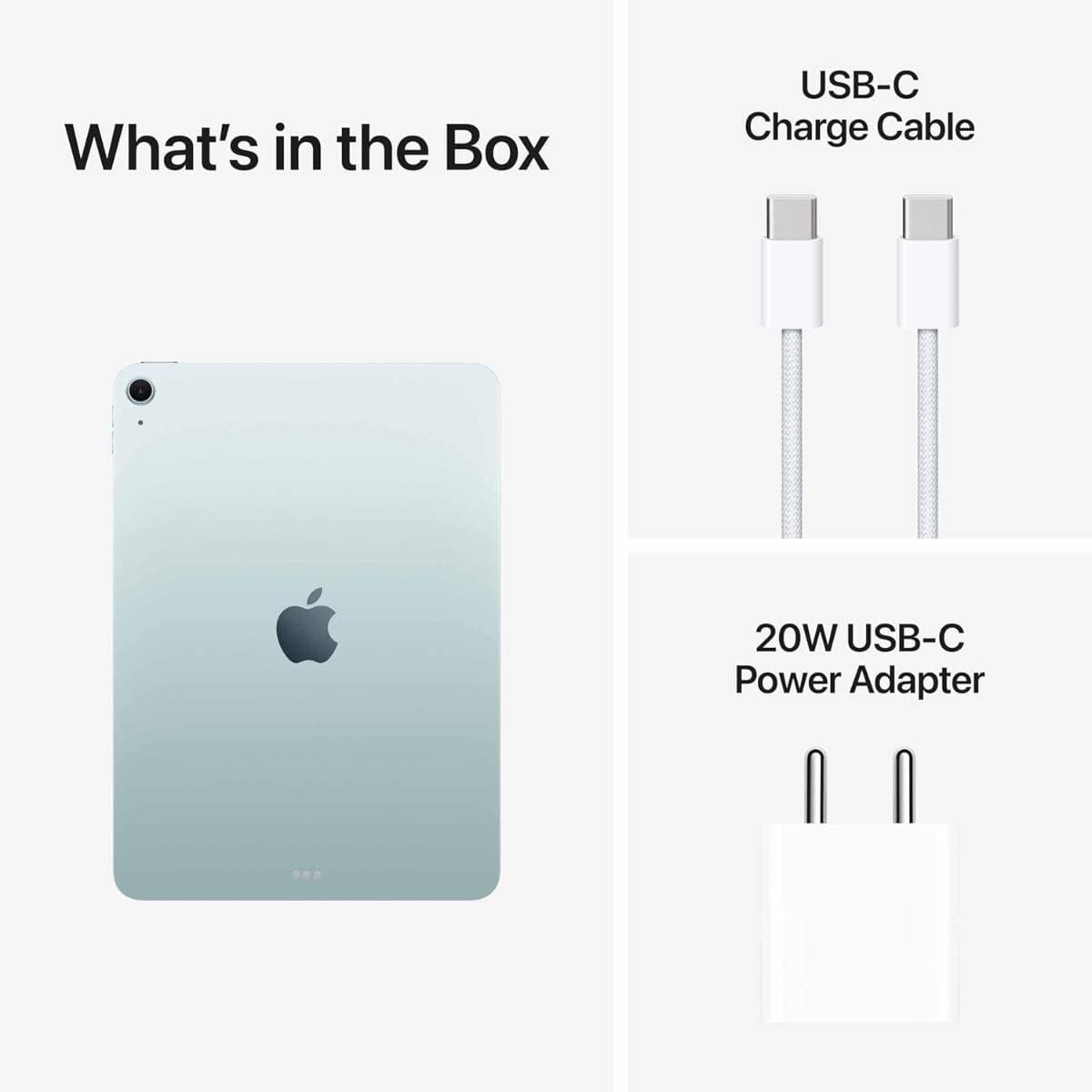 Apple iPad Air M4 2026 11‑inch Wi‑Fi 128GB Blue Tablet with Liquid Retina Display Touch ID M4 Chip Long‑Lasting Battery and Apple Pencil Support (best price in india) thumbnail 6