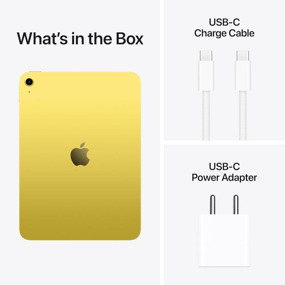 Apple 11‑inch iPad 11th Gen 2025 Wi‑Fi 128GB Yellow Tablet with Liquid Retina Display Apple A16 Chip Touch ID Long Battery Life iPadOS 18(best price in india) thumbnail 5
