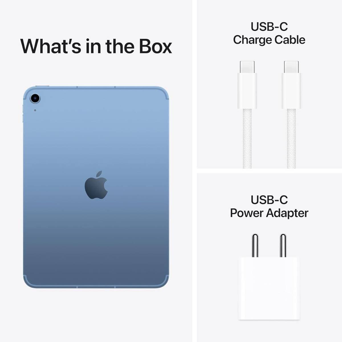 Apple 11‑inch iPad 11th Gen 2025 Wi‑Fi 256GB Blue Tablet with Liquid Retina Display A16 Chip Touch ID iPadOS 18 Long Battery Life thumbnail 5