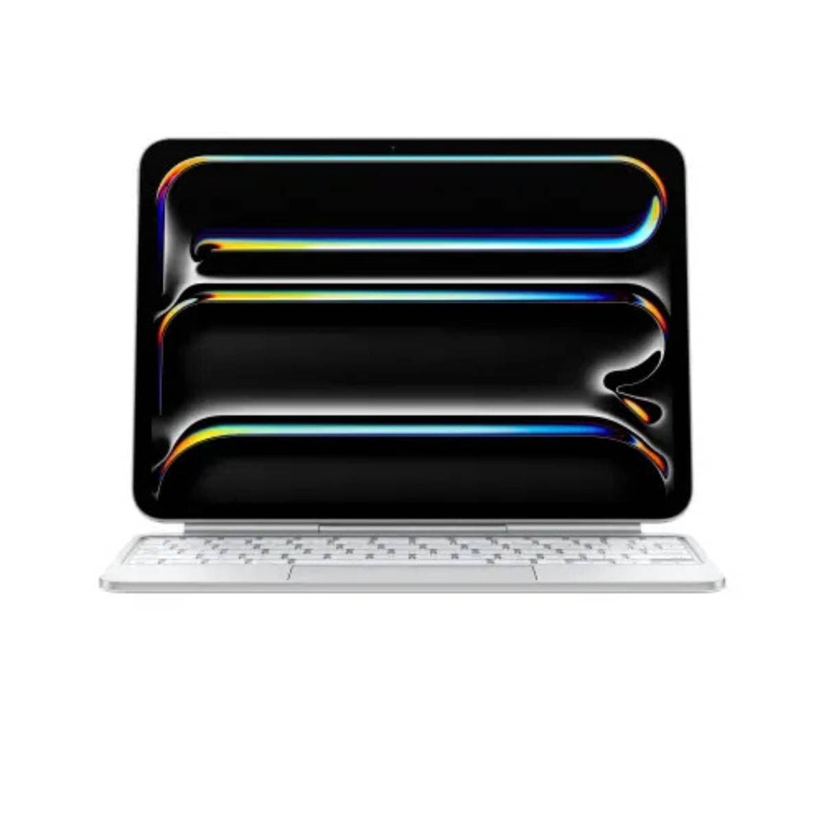 Apple Magic Keyboard for iPad Pro 11-inch (M4) 2024 with Trackpad, Backlit Keys, Floating Cantilever Design, USB-C Charging, US English Layout, White thumbnail 1