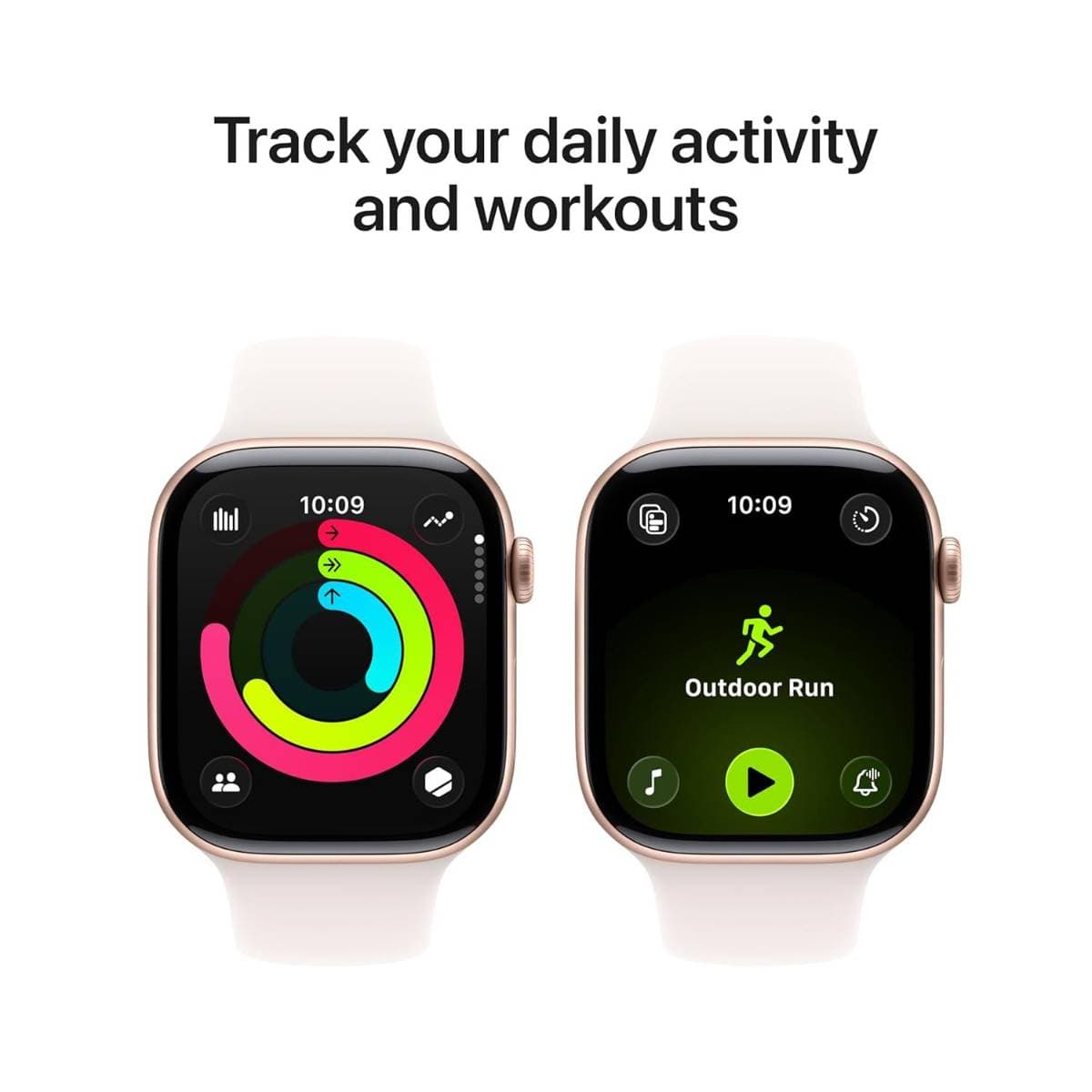 Apple Watch Series 11 GPS 46mm Silver Aluminium Case with Purple Fog Sport Band M/L | Always‑On Retina Display | S10 Chip | Advanced Health Tracking | 50m Water Resistant | Smartwatch for iPhone thumbnail 3