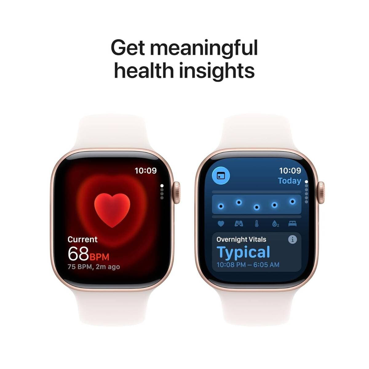 Apple Watch Series 11 GPS 46mm Space Grey Aluminium Case with Black Sport Band S/M | Always‑On Retina Display | S10 Chip | Advanced Health & Safety Tracking | 50m Water Resistant | Smartwatch for iPhone thumbnail 4