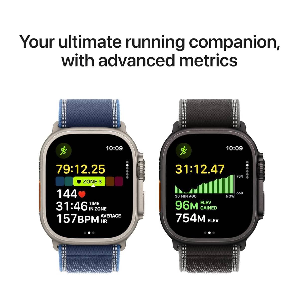 Apple Watch Ultra 3 GPS + Cellular 49mm Black Titanium Case with Black Alpine Loop Band M | Always‑On Retina Display | Dual‑Frequency GPS | Advanced Health & Safety Tracking | 100m Water Resistant | Smartwatch for iPhone thumbnail 3