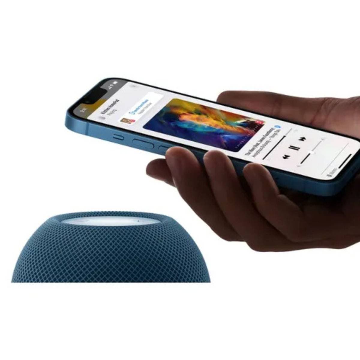 Apple HomePod mini Midnight | Smart Speaker with Siri | 360° Room-Filling Sound | S5 Chip | Multi-Room Audio | Smart Home Hub | Compact Wireless Speaker thumbnail 4