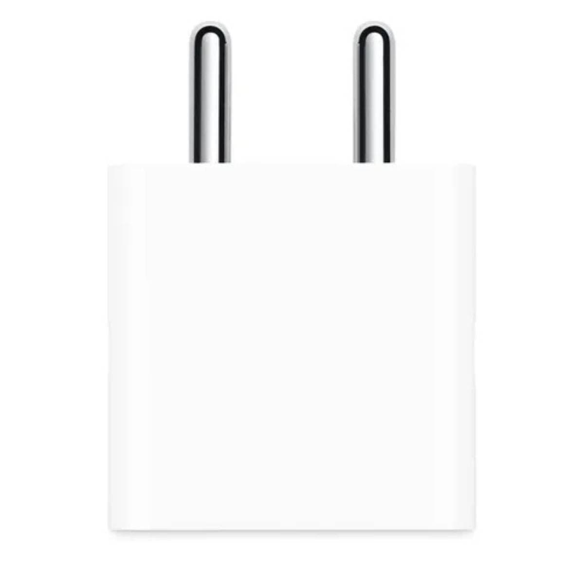 Apple 20W USB-C Power Adapter (MUVR3HN/A) Fast Charger for iPhone, iPad and AirPods with Type-C Power Delivery Compact Travel Adapter White thumbnail 2