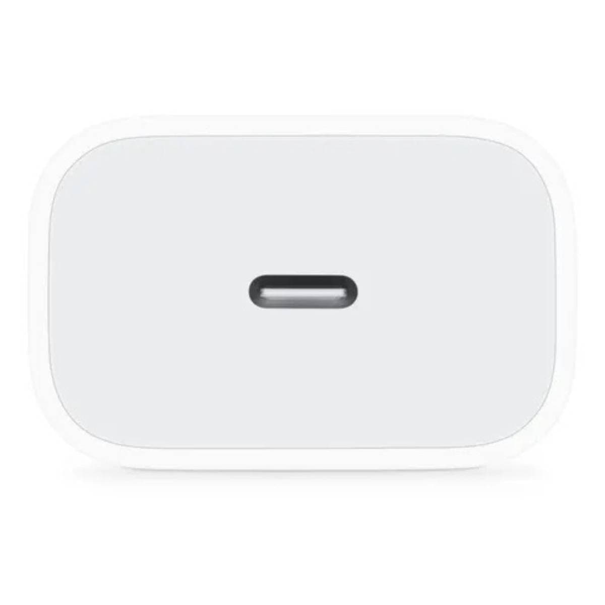 Apple 20W USB-C Power Adapter (MUVR3HN/A) Fast Charger for iPhone, iPad and AirPods with Type-C Power Delivery Compact Travel Adapter White thumbnail 3