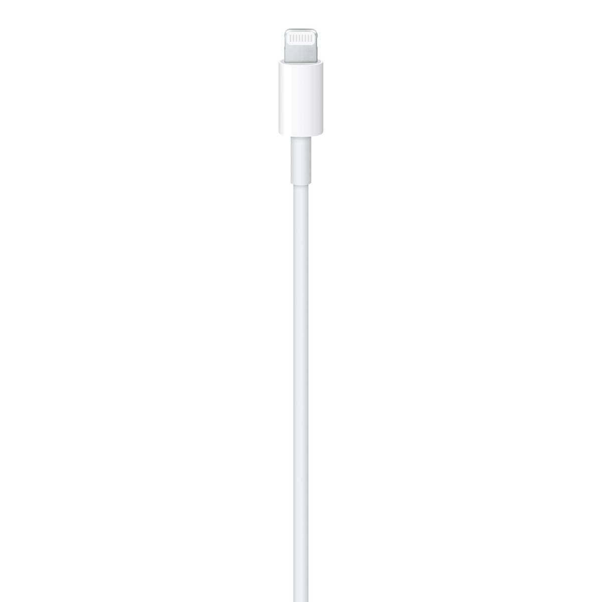 Apple USB-C to Lightning Cable 1 Meter Fast Charging PD Cable for iPhone, iPad, AirPods Data Sync Compatible with 20W 30W USB-C Power Adapter White thumbnail 3