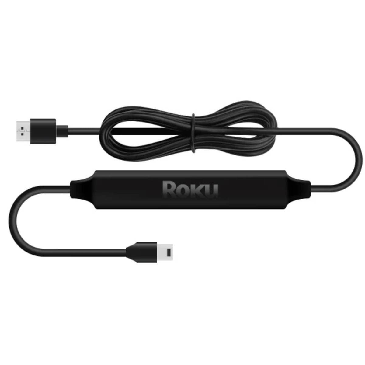 Roku USB Power Cable with Long‑Range Wi‑Fi Receiver – Official Accessory for Roku Streaming Stick 4K & 4K Plus, Enhanced Wi‑Fi Range, Plug‑and‑Play Cable for Stable Streaming