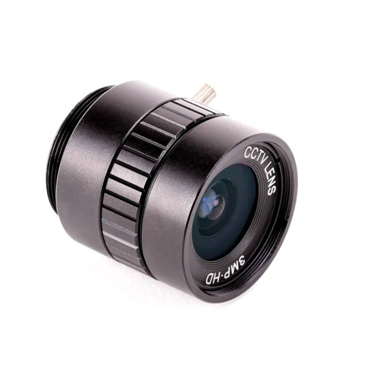 Official Wide‑Angle CS‑Mount Lens for Raspberry Pi HQ Camera, 3 MP, F1.2 Aperture, Manual Focus – Ideal for Landscapes, Surveillance & Robotics Projects