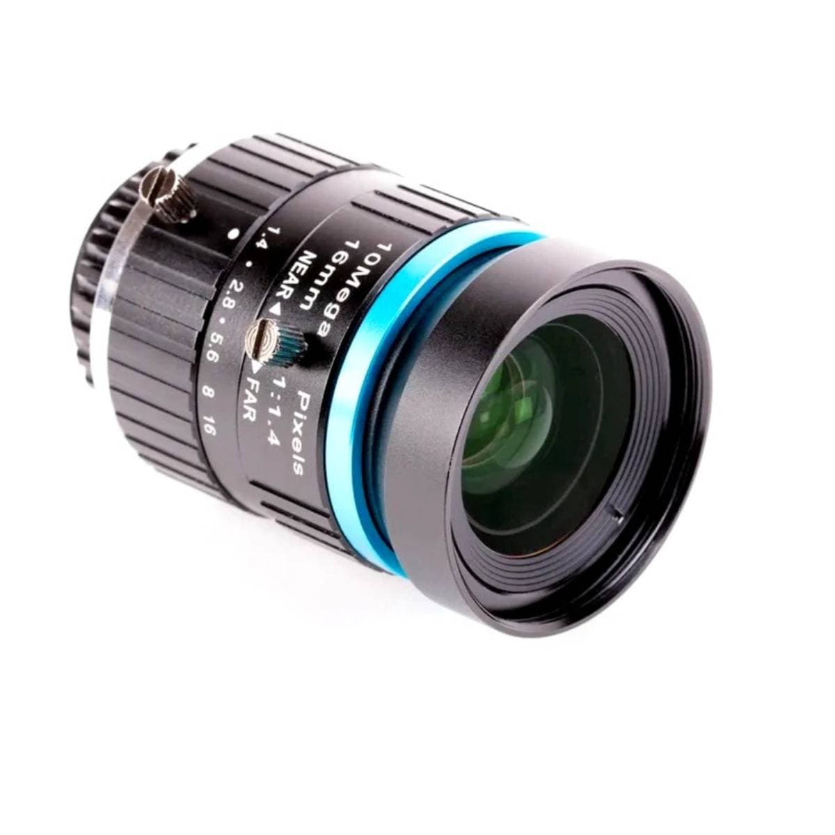 16mm Telephoto Lens for Raspberry Pi High Quality Camera – 10 MP C‑Mount Telephoto Optics with Manual Focus & Adjustable Aperture, Long‑Range Zoom Lens for Raspberry Pi HQ Camera Projects