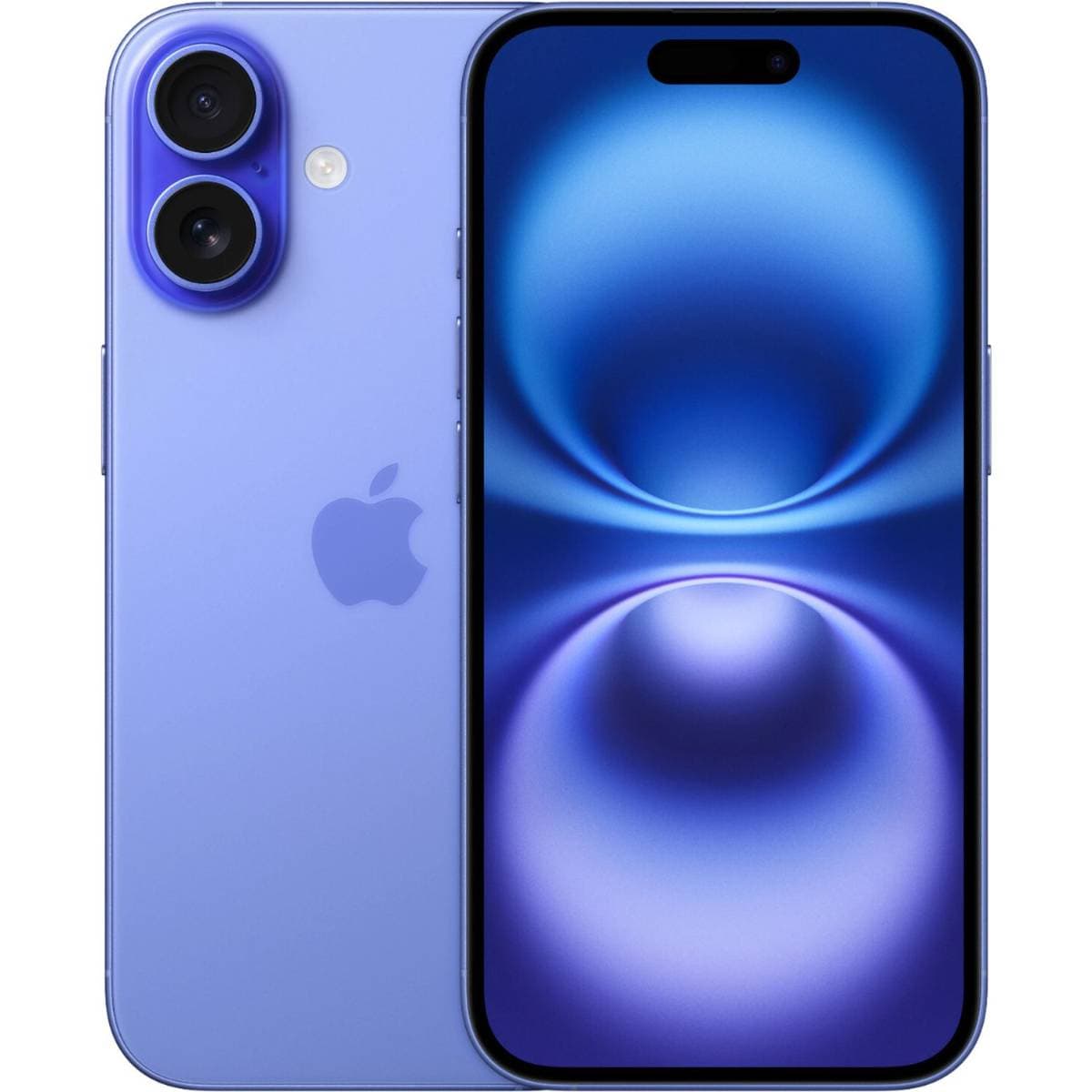Apple iPhone 16 (128GB, Ultramarine) – 6.1-inch Super Retina XDR Display, A18 Chip, 48MP Dual Camera, 5G Smartphone, iOS