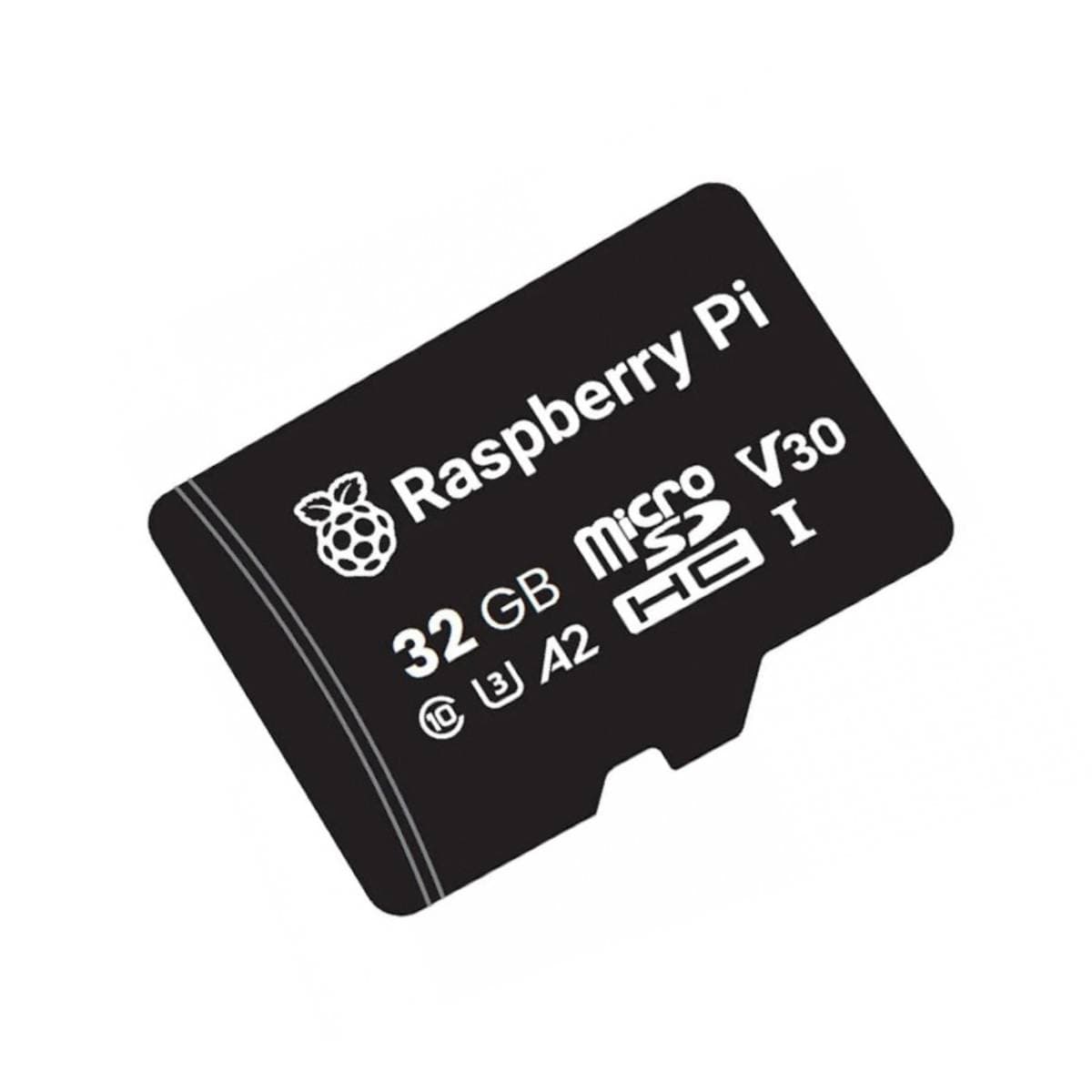 Official Raspberry Pi 32GB Micro SD Card A2 Class | High-Performance Storage | Optimized for Raspberry Pi | UHS-I V30 C10 Memory Card