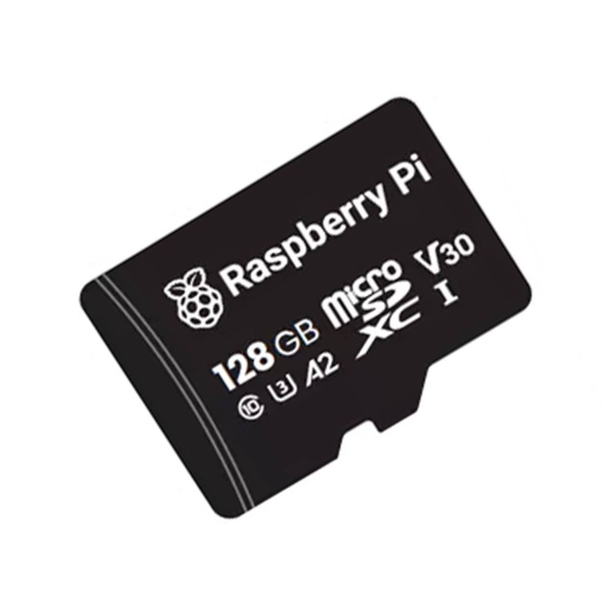 Official Raspberry Pi 128GB Micro SD Card A2 Class High Speed Memory Card for Raspberry Pi 5 4 3 Zero Fast Boot Reliable Storage Unprogrammed