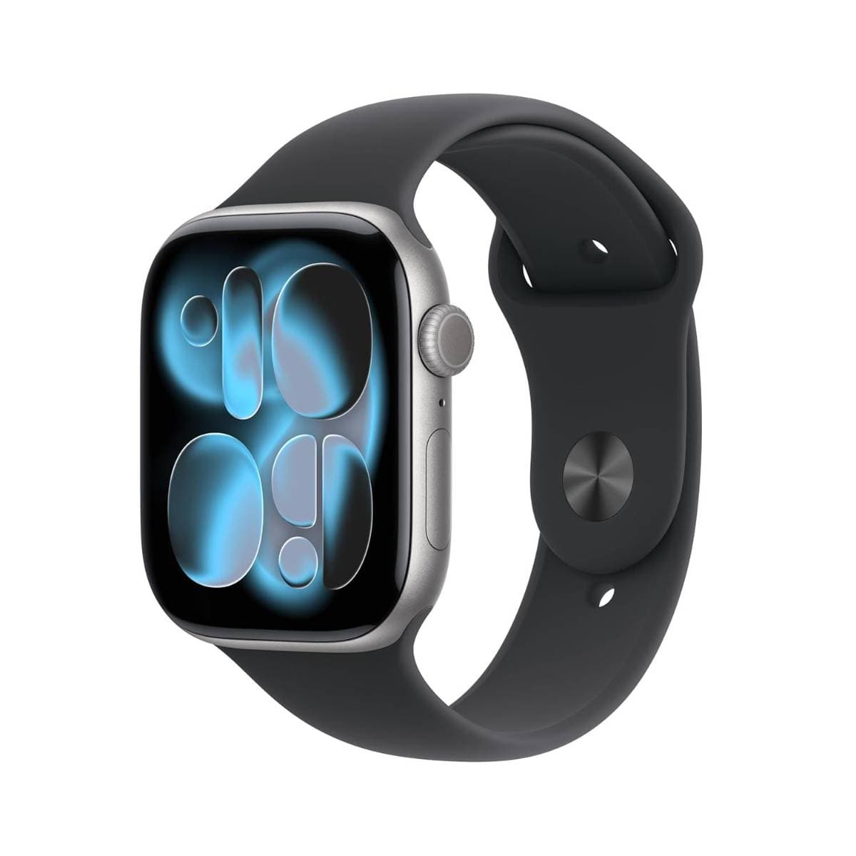 Apple Watch Series 11 GPS + Cellular 46mm Space Grey Aluminium Case with Black Sport Band M/L | Always‑On Retina Display | S10 Chip | Advanced Health & Safety Tracking | 50m Water Resistant | Smartwatch for iPhone