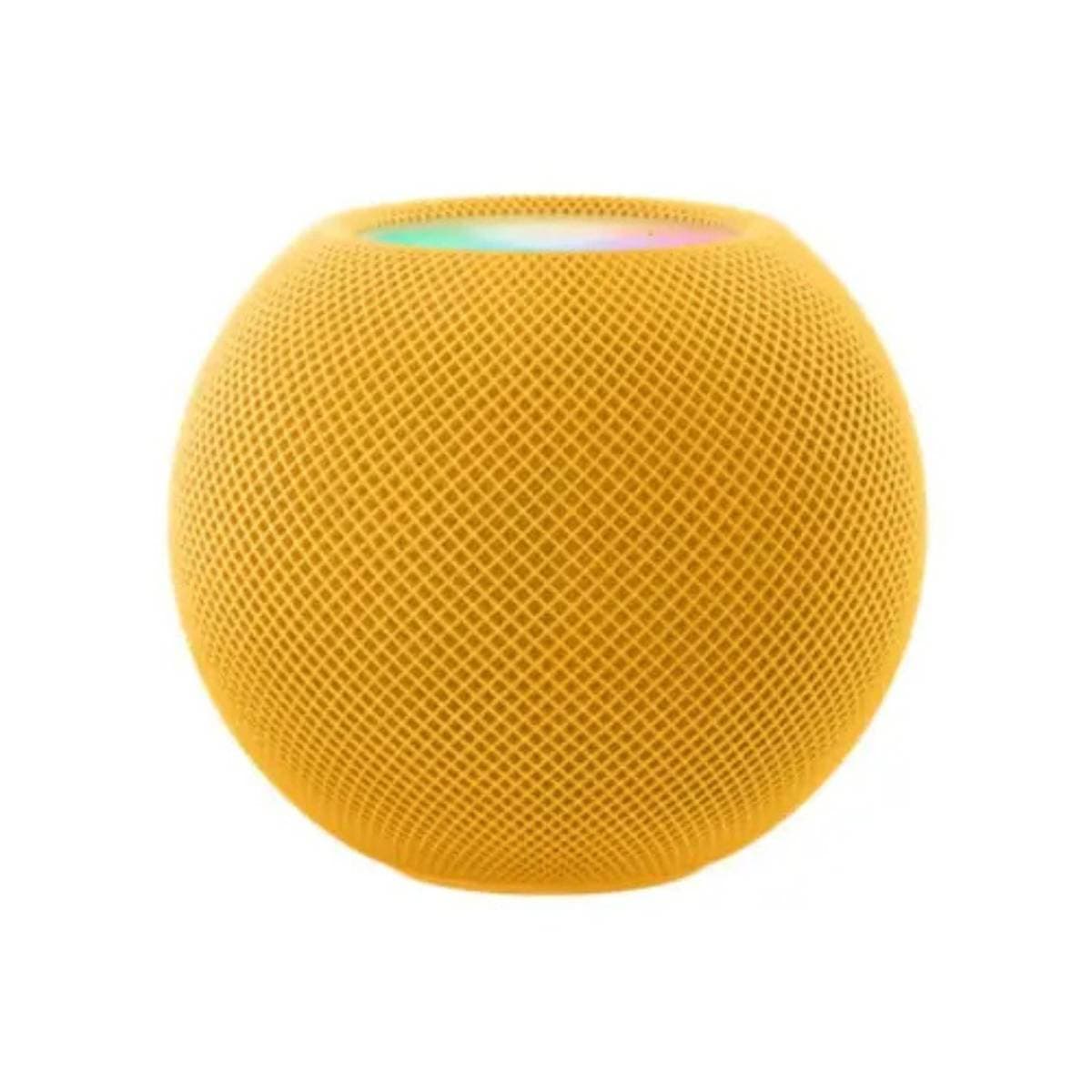 Apple HomePod mini – Yellow Smart Speaker with Siri, 360° Sound, and HomeKit Integration